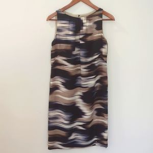 AKRIS Punto 100% Silk Knee Length Sleeveless Dress